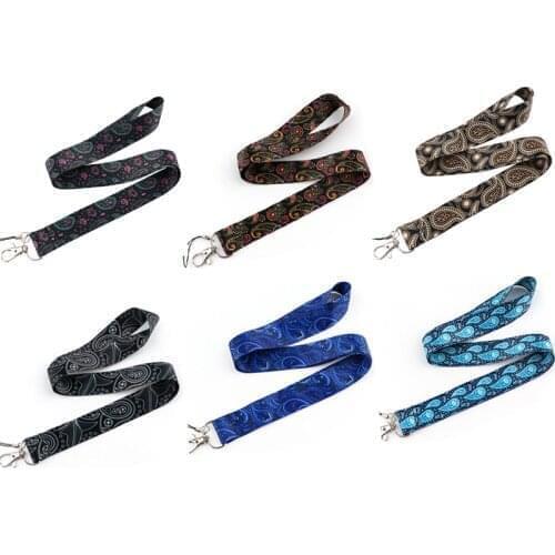 BH1592 Blinghero Bohemia Art Lanyard For Keys Indian Pattern Phone Strap Lanyard Neck Strap Keychain Lanyards ID Badge Holder