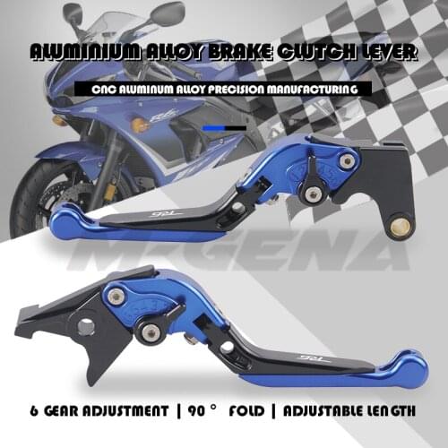For YZF-R6S YZF 600 R6S VERSION 2006-2009 2007 2008 Motorcycle Accessories Folding Extendable Brake Clutch Levers