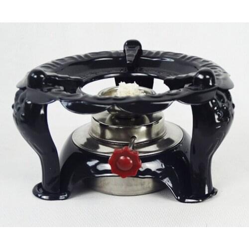 Glass Pot Heating Special Alcohol Furnace Vintage Tea Warmer Tea Stove Tea Tile Insulation Base Alcohol Stove Tea Maker