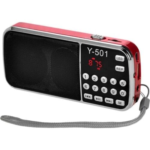 NEW Explosion models hot sale digital FM card radio outdoor portable audio high-performance parents walkman USB interface
