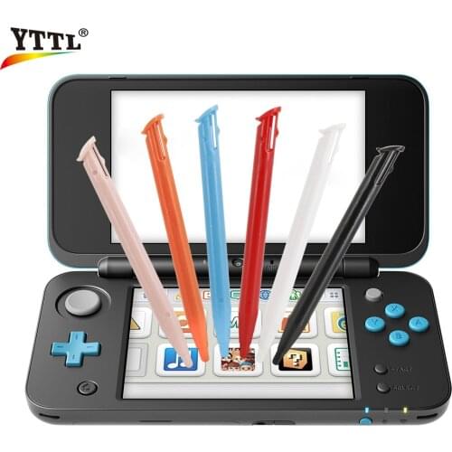 YTTL 6 pieces/lot Touch Screen Stylus for New 2DS XL Plastic Pen Screen Touch Pen Set For Nintend For new 2DS XL/LL