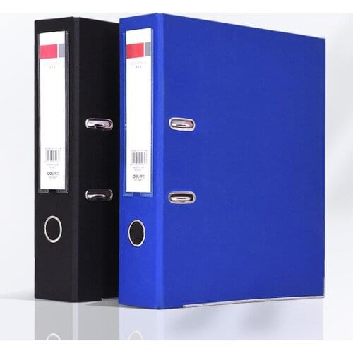 1pcs Deli fast fishing clip 2 inch 3 inch cardboard folder A4 Paper Folder 2 holes D type special wholesale price