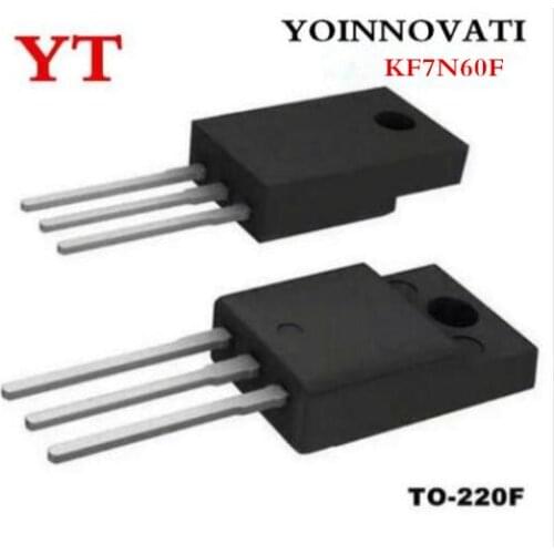 10pcs/lot KF7N60 KF7N60F 7N60 TO-220F IC best quality