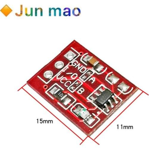 10pcs TTP223 Touch button module Self-Locking/No-Locking Capacitive switch single channel modifies sensor