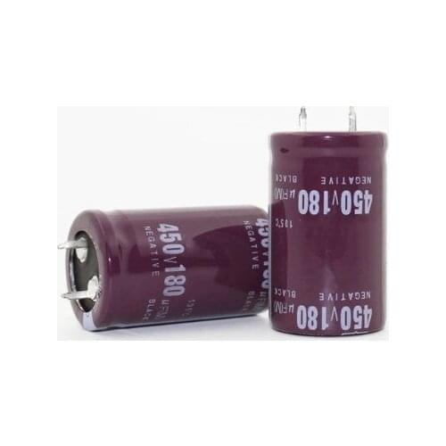 450V180UF 180UF 450V Aluminum Electrolytic Capacitor 25*40MM