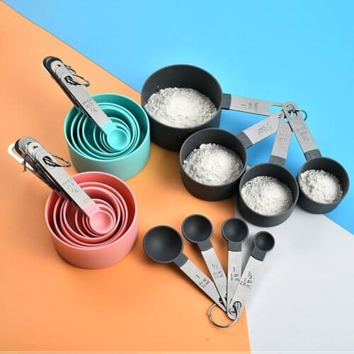 5/8/10pcs/set Multi-function Plastic Measuring Cups Household Measuring Scoop PP Baking Accessories Kitchen Measurement Tool