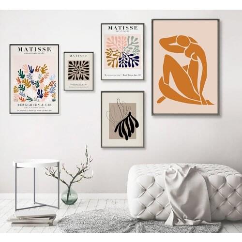 Mattis Abstract Curvilinear Geometric Decorative Wall Paintings For Living Room Decoration Home Decor