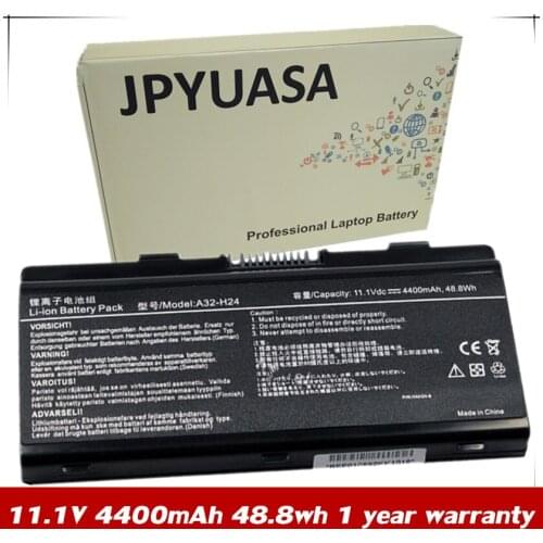 7XINbox 11.1V 4400mAh Laptop Battery A32-H24 H24-4S2200-B1B1 For Asus A300 A350 A400 A450 T410IU-T300AQ A300-T33 D1 A300-T65