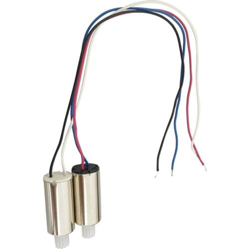 2PCS Syma X23W Motor A B Spare Part for Syma X23 X23W RC Drone Quadcopter Motor Part Helicopter Motor Accessory