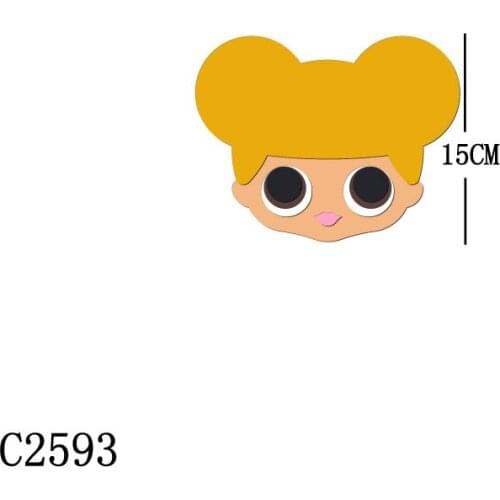 New Cartoons Wooden Die Scrapbooking C2593 Cutting Dies Multiple Sizes