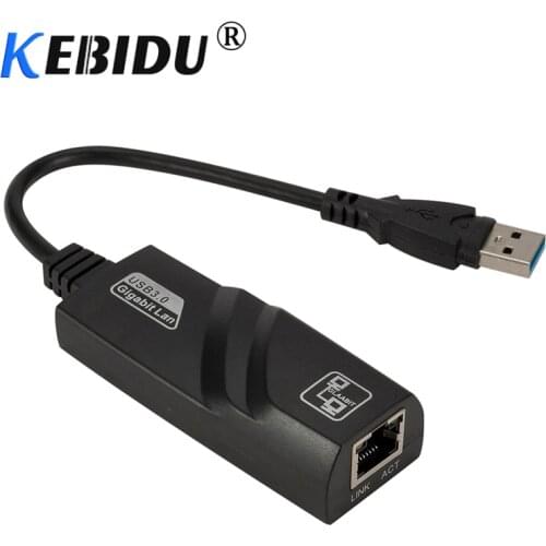 New USB 3.0 To RJ45 Gigabit Ethernet RJ45 LAN (10/100/1000) Mbps Network Adapter Ethernet Network Card For PC Laptop