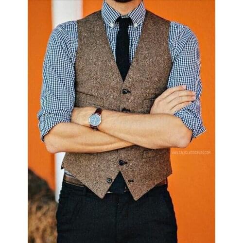 Custom Made Slim Fit Vest 5 Style Single Breasted Man Waistcoat Mens/Bridegroom/Best Man Wedding/Dinner/Evening Vests MJ2