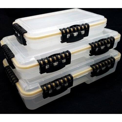 Tackle Storage Organizer Fishing Portable Plastic Bait Lure Hook Waist Box Case Compression Resistance Outdoor Fishing