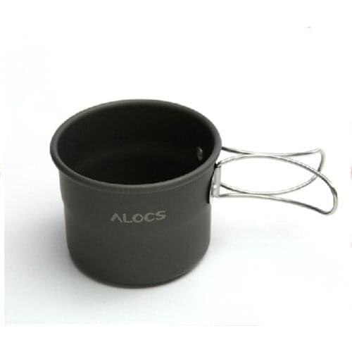 Outdoor Camping Cup Aluminum Alloy Water Cup Leisure Cup Portable Folding Outdoor Tablewares