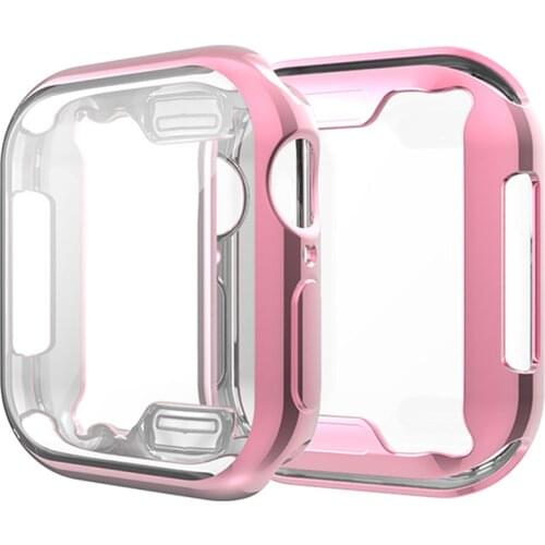 All-inclusive TPU Protective Shell Case Watch Cover for Apple Watch 1/2/3/4/5/6/SE Accessories