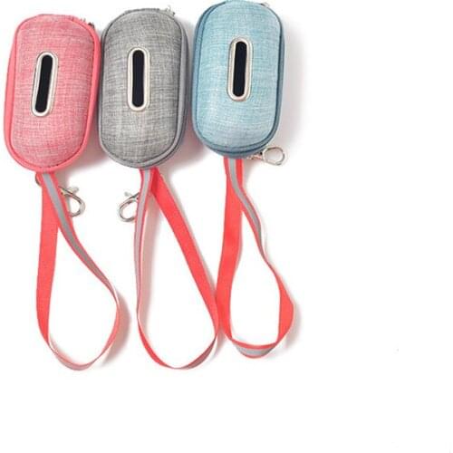 Pet Supplies Portable Pet Dog Poop Bag Dispenser Pick-Up Bags Holder With Rope Cleaning Waste Garbage Box Dog Accessories