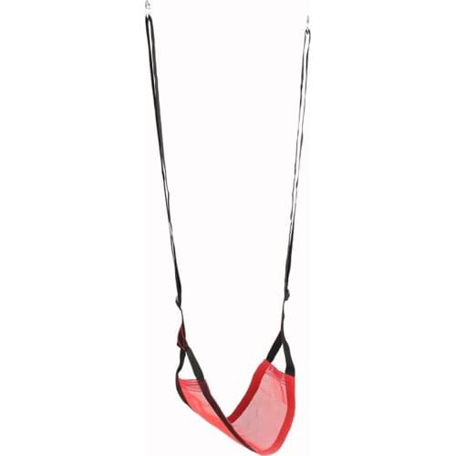 Kid Swings Seats Heavy Duty with Adjustable Strap 122-153cm, Outdoor Playground Swing Set Accessories with Hooks, Support 55kg