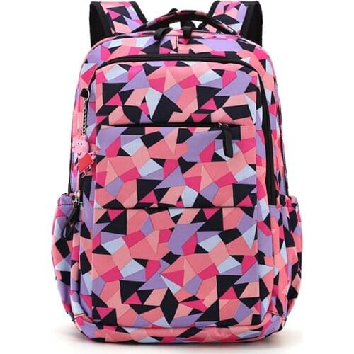 Houndstooth Children School Bags for Teenagers Boys Girls Big Capacity School Backpack Waterproof Satchel Kids Schoolbag Mochila