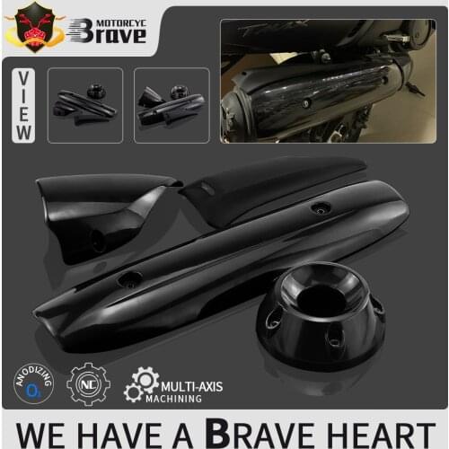 For Yamaha XP500 TMAX500 2011-2016 T-MAX TMAX T MAX 530 2011 2012 2013 2014 2015 2016 New Motorcycle Exhaust Pipe Cover Cowl