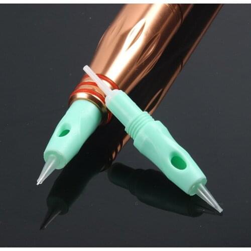 10/50pcs Sterilized 8mm Screw Green Microblading Tattoo Disposable Cartridges Needles for Charmant Princesse Machine Liberty Pen