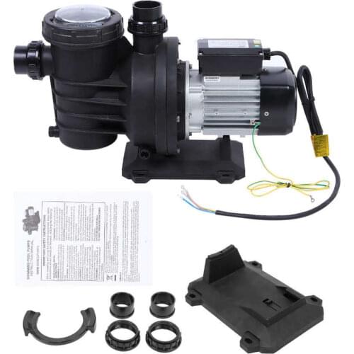 AC 220V 1.5 Horsepower Water Pump Swimming Pool Filter Submersible Suction Sewage Circulating Centrifugal Pump
