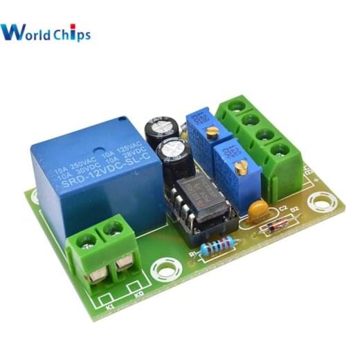 XH-M601 Battery Charging Control Board 12V Intelligent Charger Power Supply Control Module Panel Automatic Charging/Stop Switch