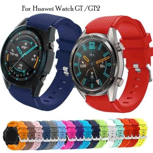 WatchBand Bracelet For Huawei Watch GT 2 46MM GT Strap for Samsung Galaxy watch 46mm Band Gear S3 Frontier Classic Wristband