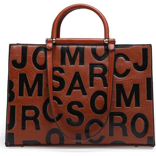 2021 Luxury Handbag Women Bag Designer Fashion Large Capacity Tote Bag Ladies High Quality Leather Letter Shoulder Crossbody Bag