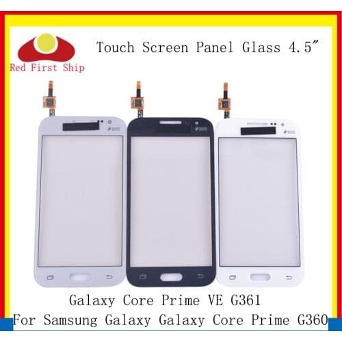 10Pcs/lot TouchScreen For Samsung Galaxy Core Prime G360 Touch Screen Digitizer Panel Sensor Front Outer G361 G361F LCD Glass