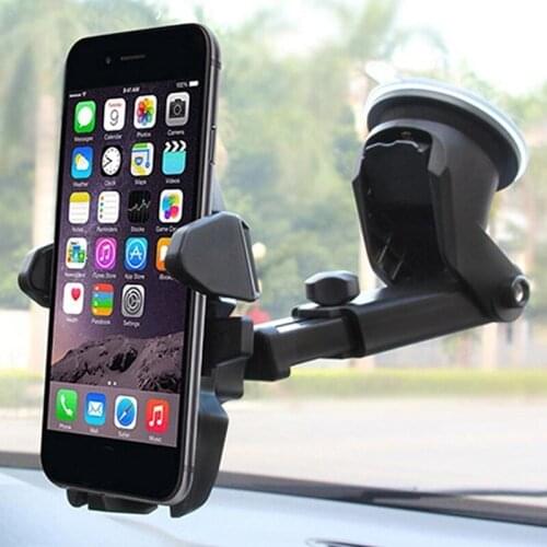 Universal 360 Rotate Car Phone Holder Cradle GPS Navigation Suction Cup Bracket New Arrival