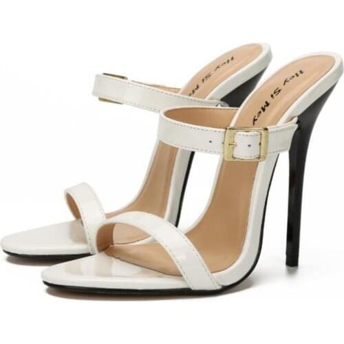 Womens shoes new style womens slippers high-quality womens sandals womens high heels 8CM stilettos 36-48HSM