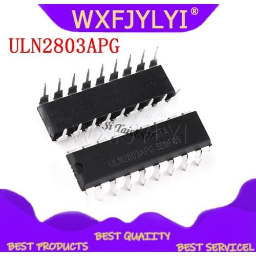 10pcs ULN2803APG ULN2803 ULN2803A ULN2803AP DIP-18 ULN2803AN Darlington Transistors new original