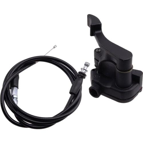 22mm Thumb Throttle Brake Lever Assembly Accelerator Cable Fit for 50cc 110cc 150cc ATV Quad Bike