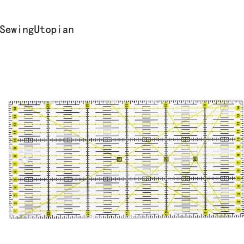 30*15cm Cutting Ruler DIY Garment Design Drawing Cutting Craft Sewing Mat Making Patchwork Cloth Rulers