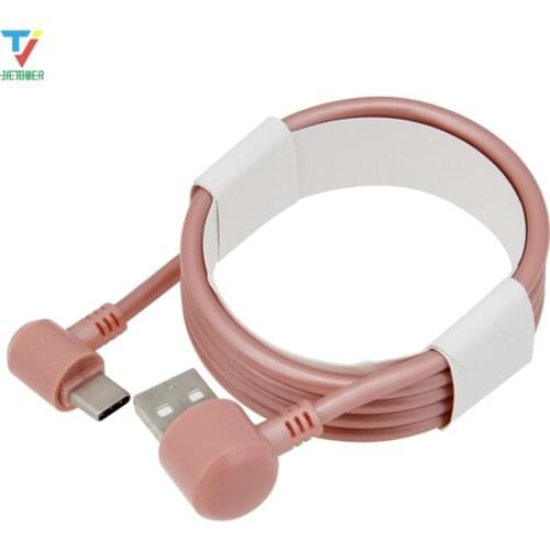 500pcs/lot Wholesale 90Degree Elbow Cardboard Packing Round Data Cable Micro 5pin /8pin/Type-C Cable Data for Iphone Huawei