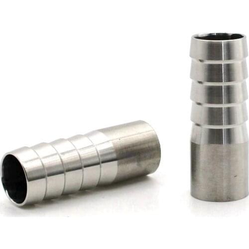 6mm-102mm 304 stainless steel food grade welded hose joint sanitary grade hose joint Sanitary Hose Barb Pipe Fitting