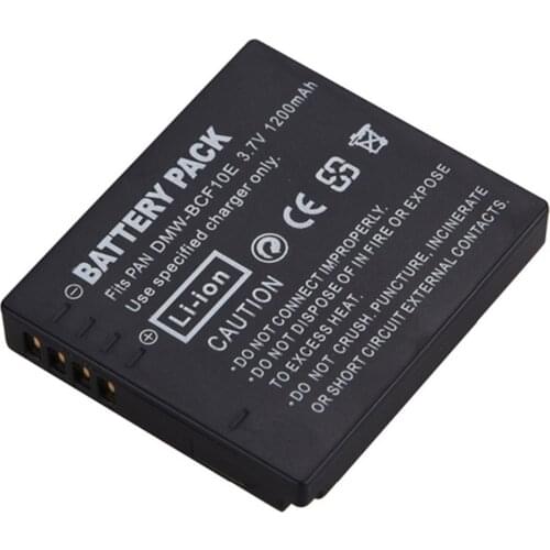 Battery Pack for Panasonic Lumix DMC-FH1, DMC-FH3, DMC-FH20, DMC-FH22, DMC-F2, DMC-F3, DMC-FP8 Digital Camera