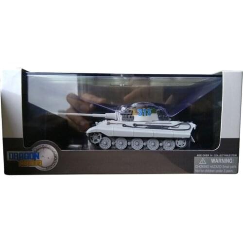 1:72 Scale Henschel Turret Tiger King Heavy Tank Model 501st Heavy Battalion 1944 Classic Vehicle Collectlble Gift Display