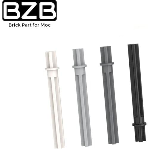 BZB MOC 59426 1x5.5 Shaft With Cut-off Length 43.5 Building Block Model Technical Brick Parts Kids Brain Game DIY Toys Gifts