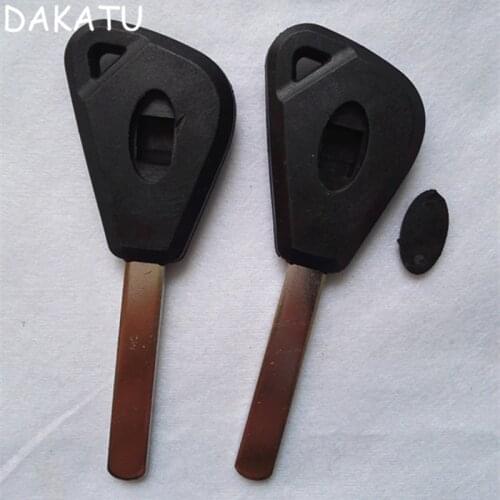 DAKATU 10PCS/LOT Car Transponder Key shell For Subaru Legacy Tribeca Impreza Replacement Key Cover Blanks
