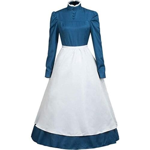Howl‘s Moving Castle -Sophie Hatter Cosplay Costume Dress Outfits Halloween Carnival Suit