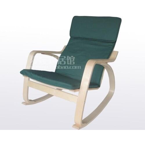 Nordic Bonn Rocking Chair, Lazy Sofa, Balcony Chair, Leisure Chair, Pregnant Womans Reclining Chair, Adults Family Armchair