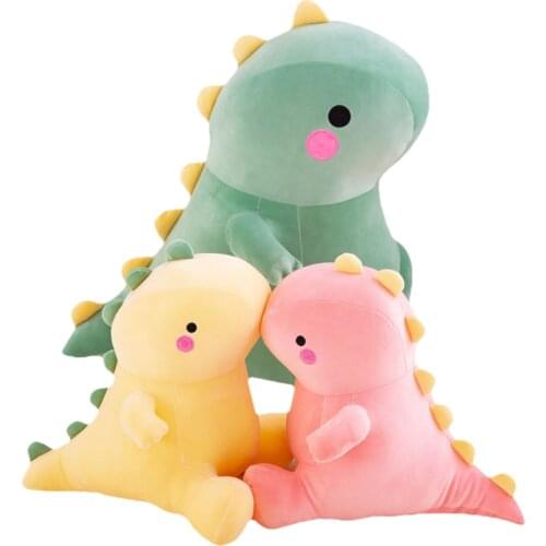 Cute Plush Doll Soft Dinosaur Cartoon Animal Plush Doll Toy Birthday Gift for Children Friends Family