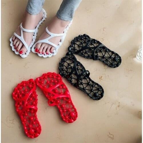 New Style Womens Flat Slippers Bundled Sexy Unisex Summer Slippers Thick-soled Womens Summer Outwear Slides