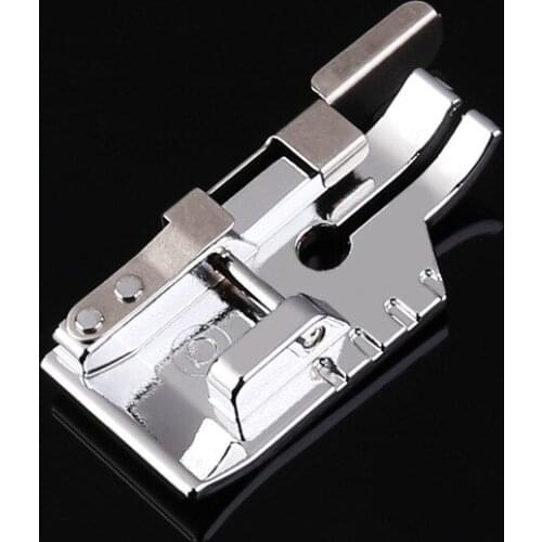 Quilting Sewing Machine Presser Foot with Edge Guide - Fits Majority Low Shank Snap-on Singer, Brother, Babylock