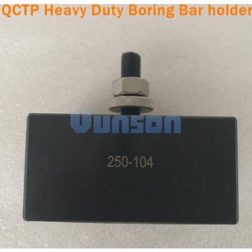 QCTP 250-104 Heavy duty boring bar holder Quick change tool holder QCT Boring holder