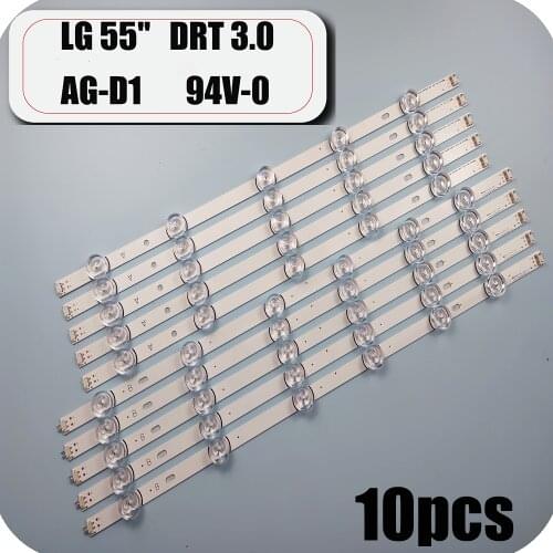 NEW Full Backlight Array LED Strip Bar LG 55LF652V 55LB630V 55LB650V LC550DUH FG 55LF5610 55LF580V 55LF5800 55LB630V 55LB6300