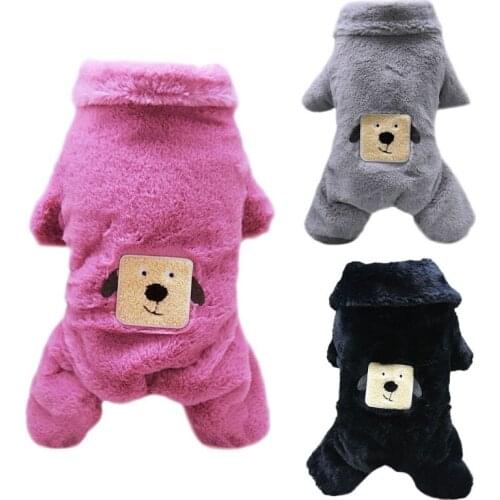 Warm Dog Jacket Pet Vest Jumpsuit Comfortable Pure Cotton Cats Dog Winter Outfits Breathable for Small Medium Dog
