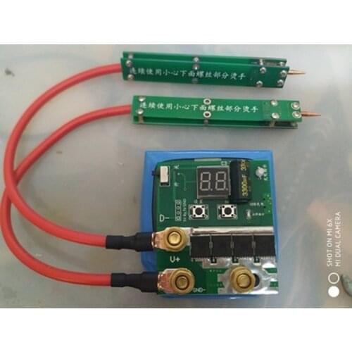 Spot welder 18650 lithium battery energy storage control board DIY full set of accessories multi pulse automatic welding