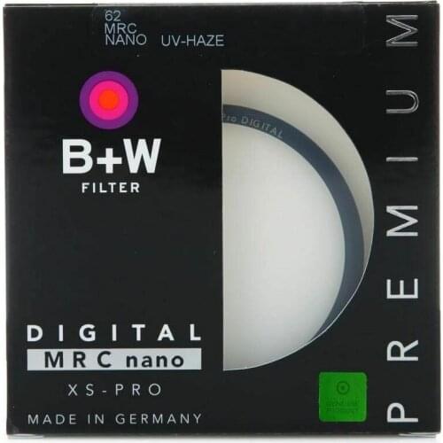 B+W UV Filter 52mm XS PRO MRC Nano UV HAZE Protective B+W Ultra Thin for Nikon Canon Sony SLR Camera Lens